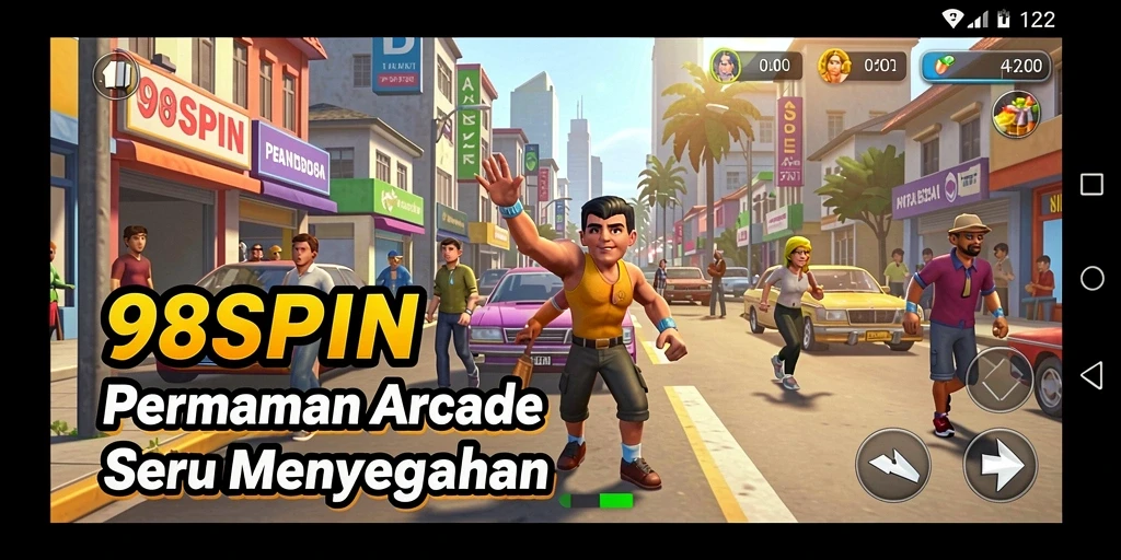 Screenshot gameplay 98SPIN menampilkan aksi seru dan grafik yang memukau.