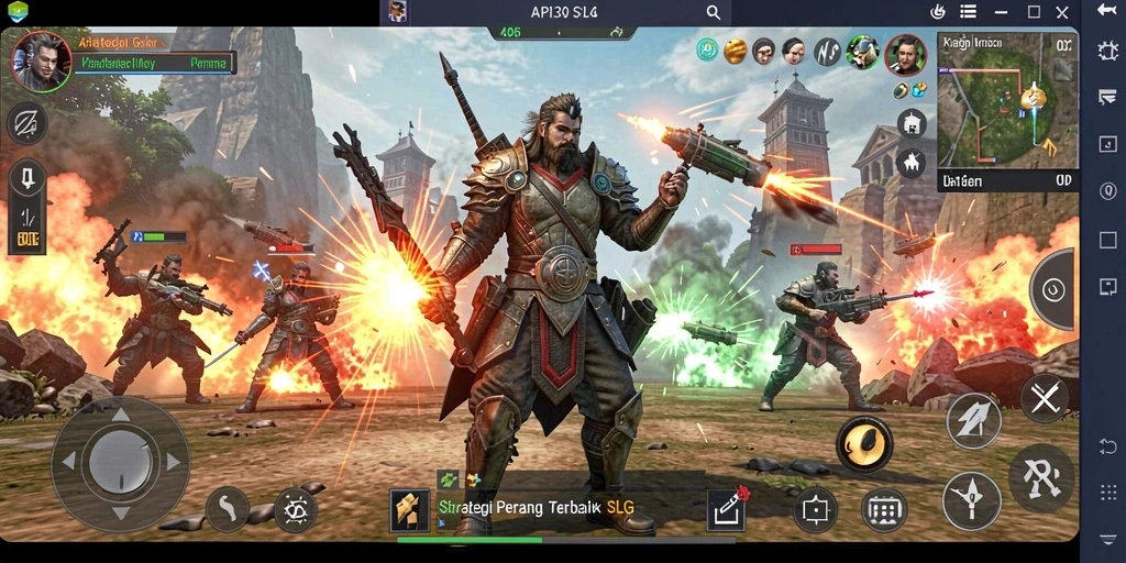 Tangkapan layar utama dari gameplay API36 yang menegangkan.