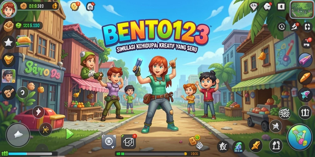 Tampilan menawan gameplay SLG di BENTO123.