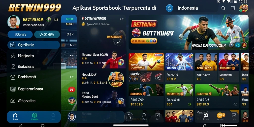 Tampilan gameplay sportsbook yang menarik di BETWIN999.