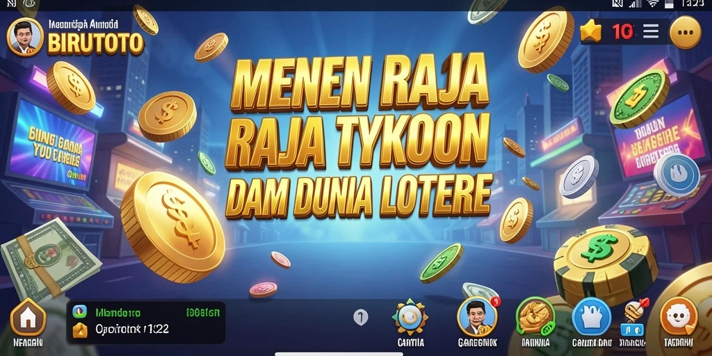 Screenshot utama dari BIRUTOTO menampilkan aksi gameplay Tycoon yang seru dan strategis.