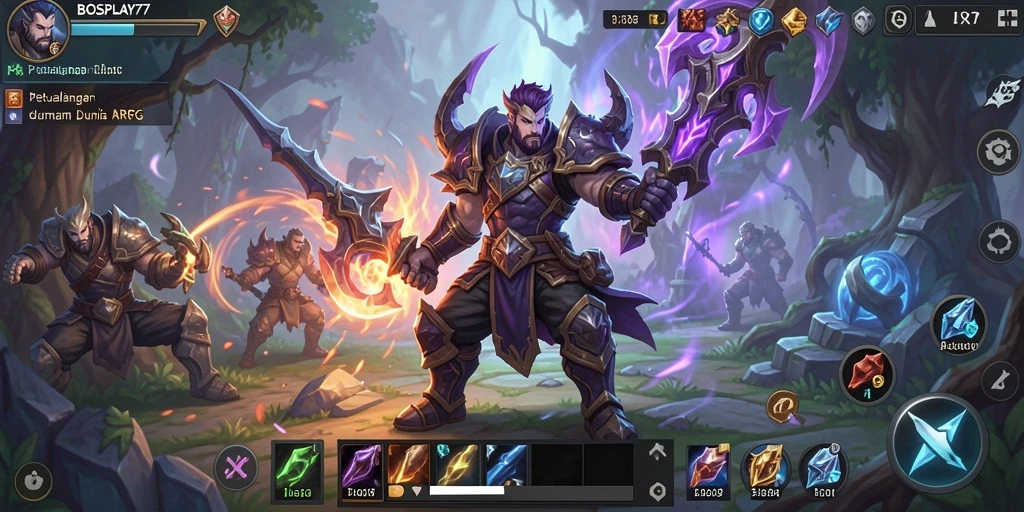 Gameplay seru dalam dunia fantasi yang memukau di BOSPLAY77.