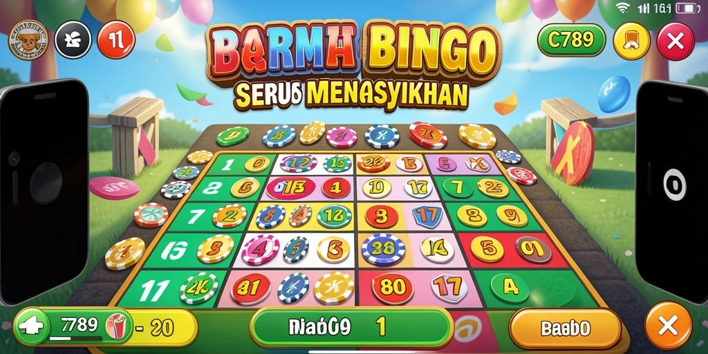 Screenshot utama C789 menampilkan gameplay seru Bingo yang menantang.