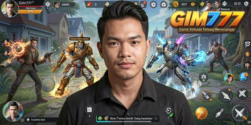 Tampilan gameplay yang menakjubkan dalam GIM777 dengan interaksi yang dinamis.