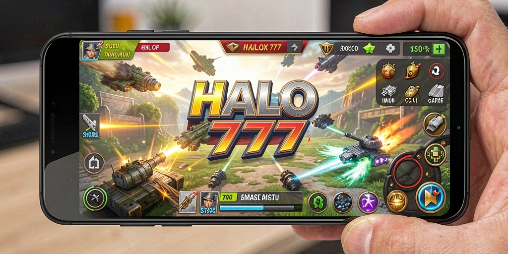 Screenshot utama HALO777 menampilkan gameplay yang strategis dan mendebarkan.