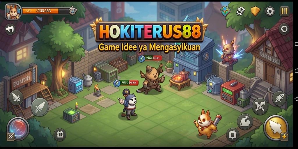 Tampilan gameplay HOKITERUS88 yang menarik dan interaktif.
