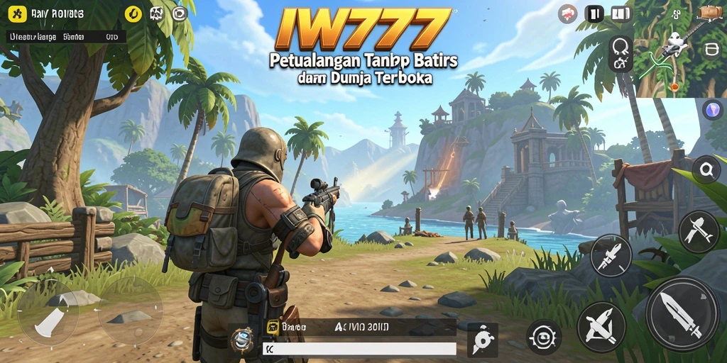 Tampilan gameplay IW777 yang menakjubkan dalam dunia terbuka