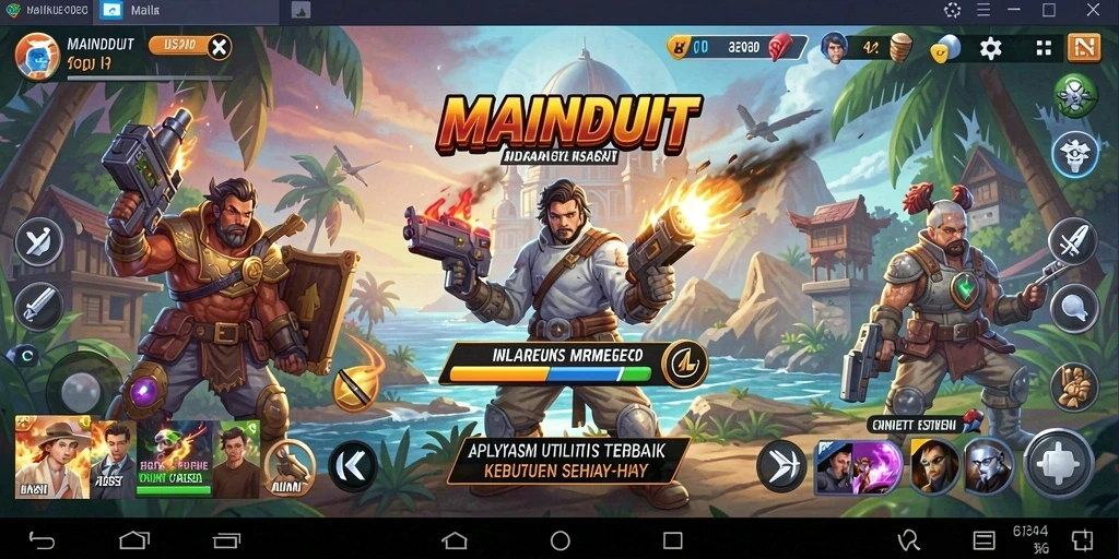Tampilan antarmuka MAINDUIT yang modern dan intuitif.