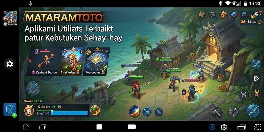 Screenshot utama MATARAMTOTO menampilkan fitur pengingat dan pengorganisasian.