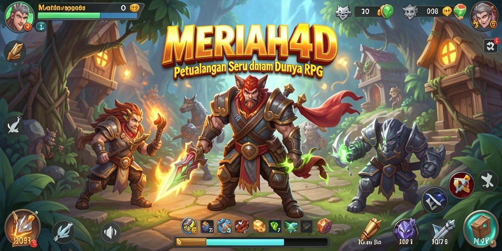 Tampilan gameplay MERIAH4D yang mendebarkan dan menarik.