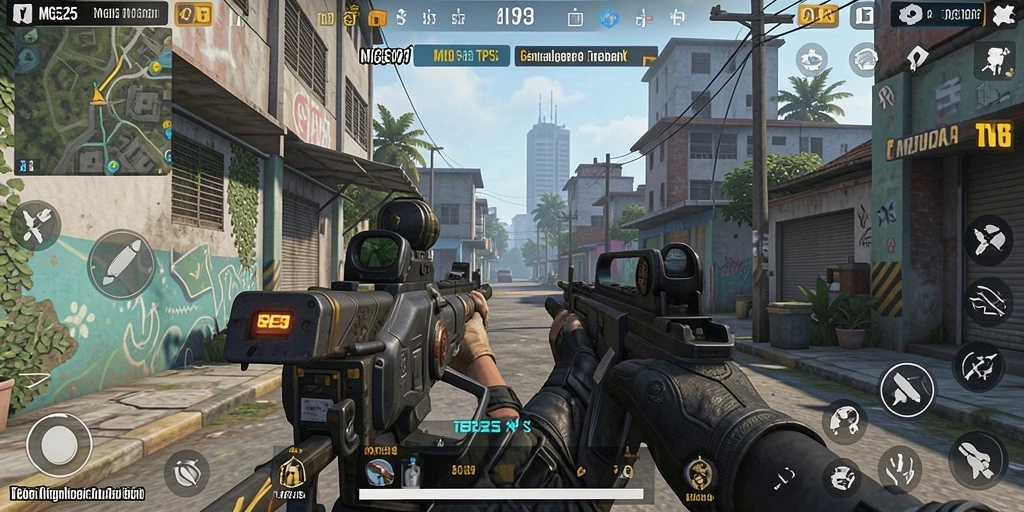 Gameplay seru di MG525 dengan aksi tembak-menembak yang mendebarkan.