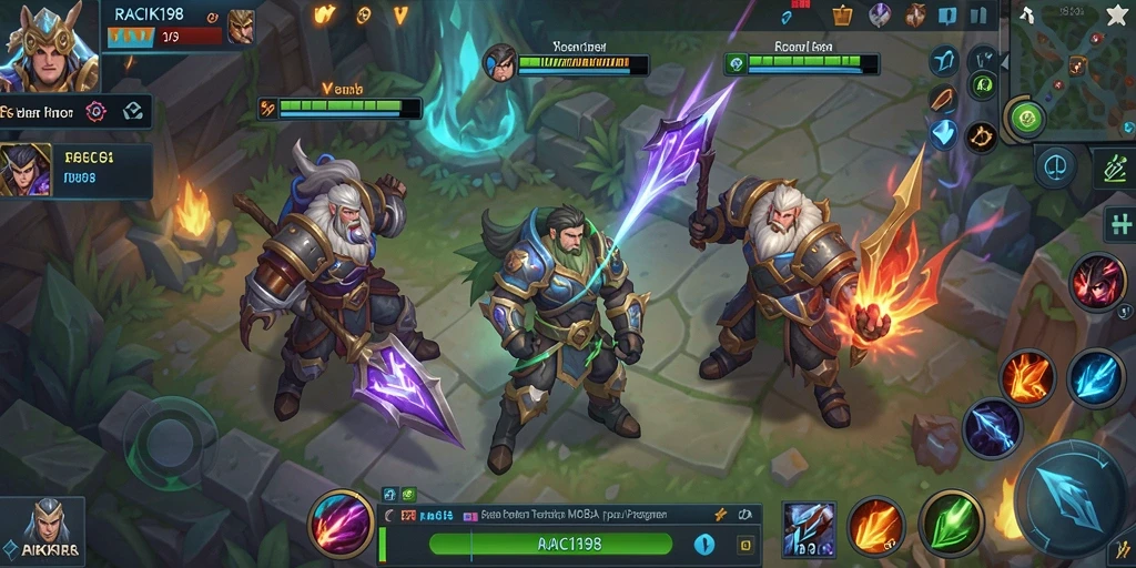 Tampilan gameplay RACIK198 yang seru dan menegangkan.