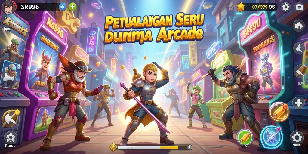 Tampilan gameplay menegangkan di dalam SR996 dengan berbagai tantangan menarik.