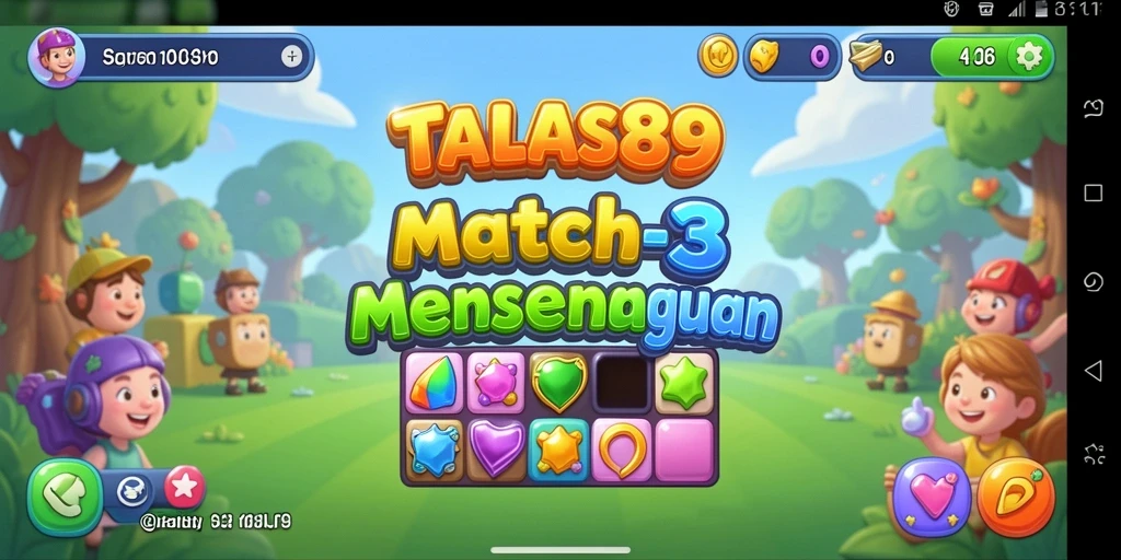 Tampilan gameplay seru di TALAS89, cocok untuk semua usia.