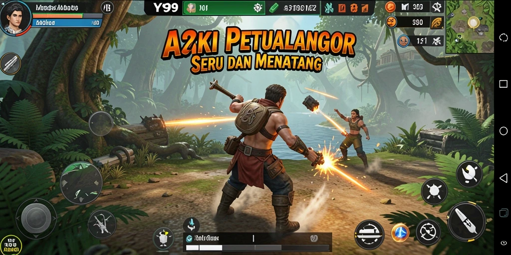 Tangkapan layar gameplay Y89 menampilkan aksi mendebarkan dengan grafis yang menawan.